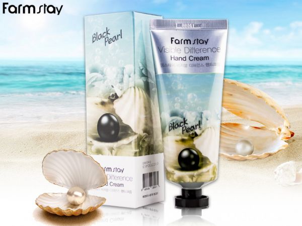 FarmStay Hand Cream Black Pearl 100 g